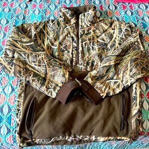 Drake waterfowl quarter zip pullover